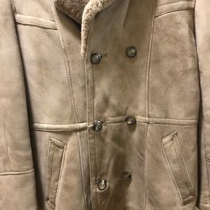 Men’s Natural Shearling coat